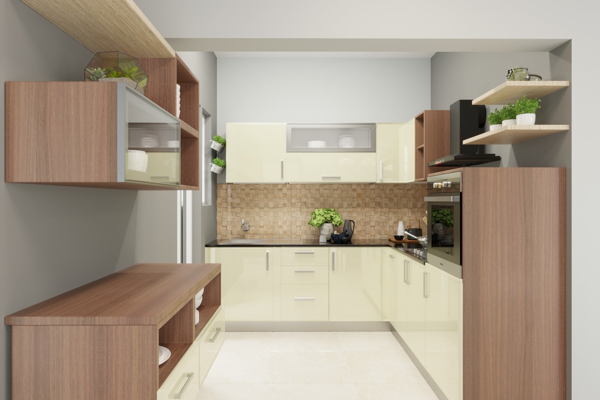 34+ L Shape Simple Modular Kitchen Designs Pics - Perfect Home Pictures