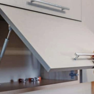 Wood Finish Open Kitchen