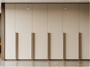 Soft Tone Wardrobe Wall Unit