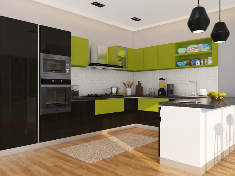 1000 Modular Kitchen Designs With